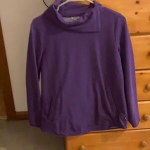 Talbots purple top size M
